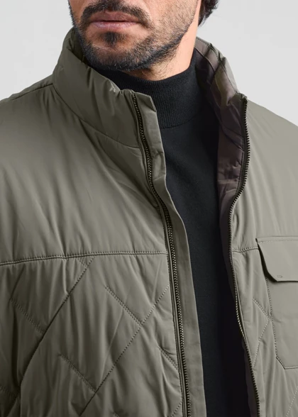 کاپشن تک جیب Quilted