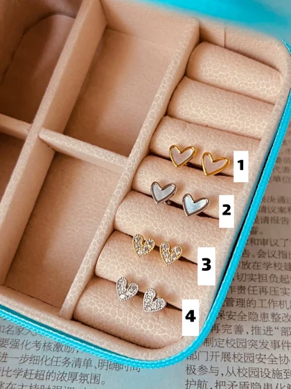 پیرسینگ گوش قلبی