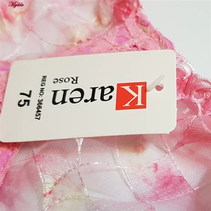 ست شورت و سوتین زنانه کارنا رز مدل فنردار صورتی کد 5035-5005-2