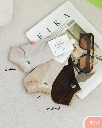 جوراب گل زنانه 9311 | الینور