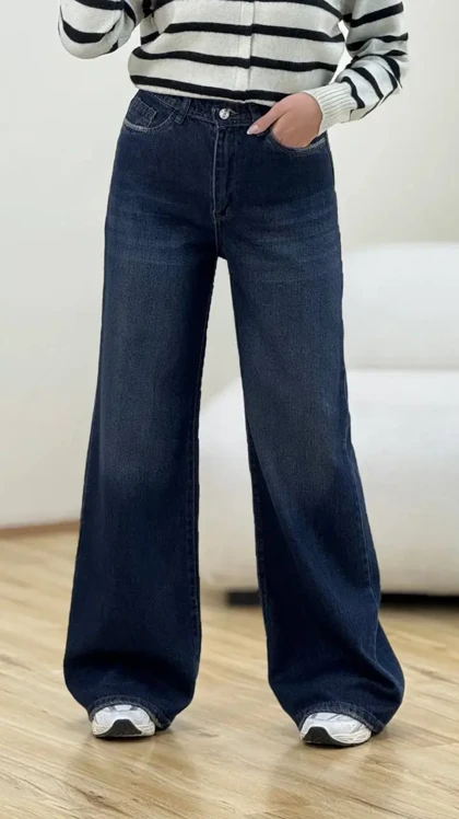 شلوار جین فول بگ 8839