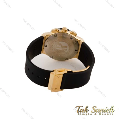 ساعت هابلوت زنانه سه موتوره طلایی مشکی Hublot-4945-G