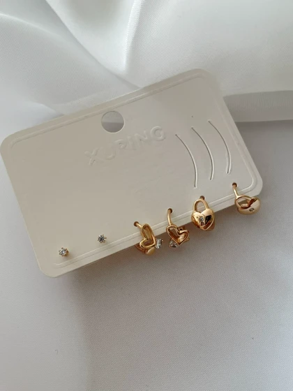 گوشواره پک سه جفتی ژوپینگ-4