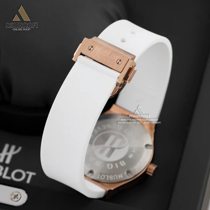ساعت هوبلو سفید نگین‌دار Hublot Big Bang CDW 2