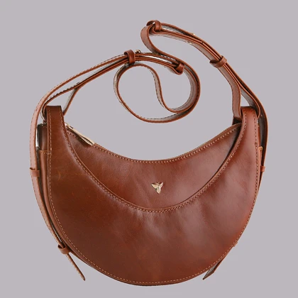 کیف دوشی زنانه چرم یلسان دلارا کد GN-078