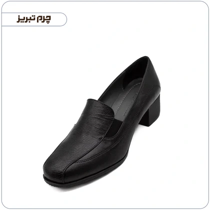 کفش پاشنه‌دار زنانه چرم مدل B1431