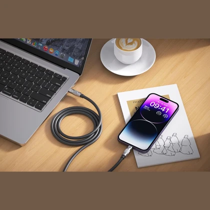کابل دوسر تایپ سی ایکس او XO مدل NB-Q228B توان 60وات 1.2 متر