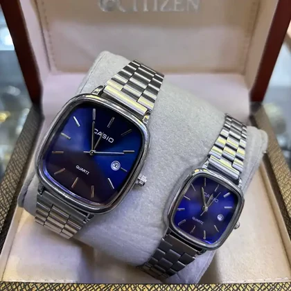 ساعت کاسیو اولد مانی زنانه ومردانه Casio -CG7887صفحه سورمه ای