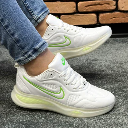 کتانی اسپرت مردانه مدل نایک زوم NIKE_ZOOM رنگ سفید