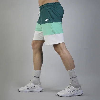 شلوارک ورزشی مردانه نایک مدل VHD-Dri Fit-3G1187 فیروزه ای