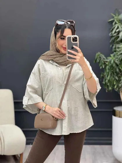 شومیز راه راه نگار