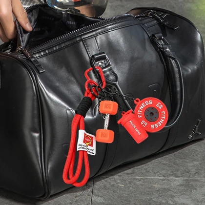 چارم بگ مدل Dumbbell Shaker Weight طرح وزنه، شیکر و دمبل