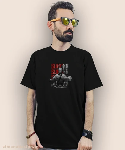 تیشرت مردانه و زنانه طرح جوجوتسو کایزن شخصیت سوکونا کد 898