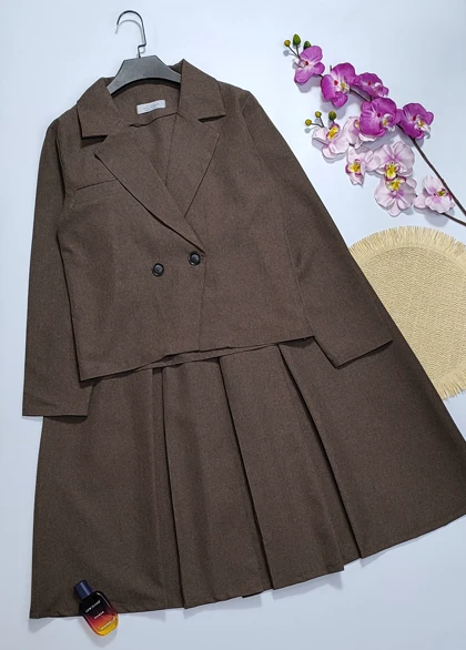 ست کت و دامن مدل نگاه کد 50280