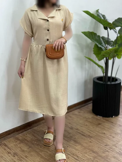 پیراهن عروسکی گلدوزی