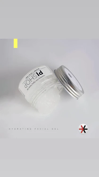 ژل آبرسان و جوانساز صورت پی مناسب انواع پوست حاوی هیالورونیک اسید و آلوئه‌ورا حجم 150 میل