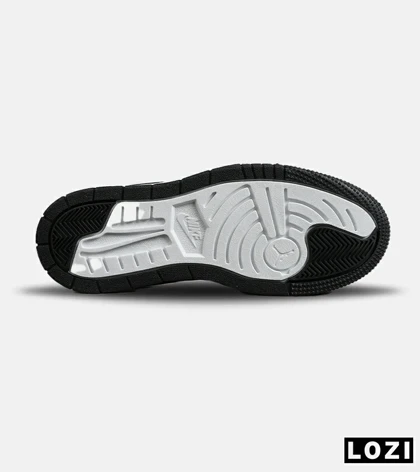 کفش مردانه و زنانه مشکی سفید NIKE AIR FORCE مدل 7822