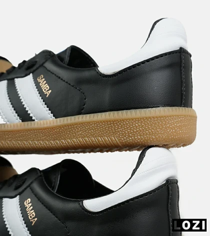 کفش کتانی مردانه و زنانه مشکی سفید کرم ADIDAS Samba