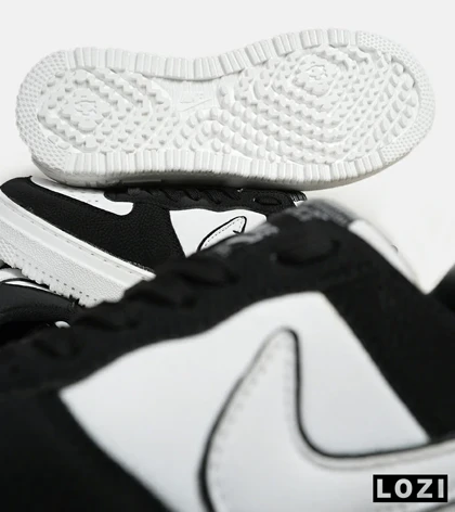 کفش مردانه و زنانه مشکی سفید NIKE AIR FORCE