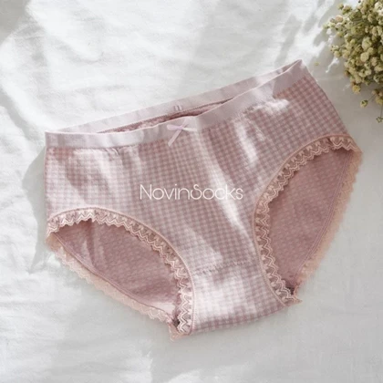 شورت چارخونه پاپیون دار1151(مناسب 38تا42)