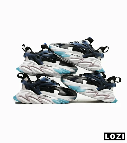 کفش کتانی مردانه سفید آبی ADIDAS A700