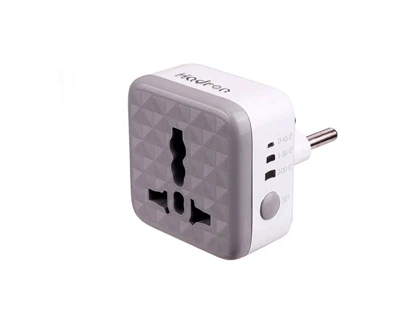 محافظ برق و تبدیل هوشمند تایمردار هادرون Hadron Electric protector and smart switch with timer P103