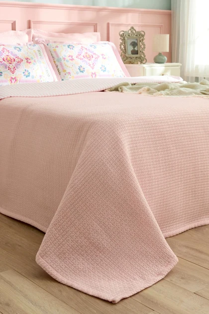 سرویس روتختی دو نفره Karaca Home مدل Solena پنبه و پلی‌استر - چندرنگ