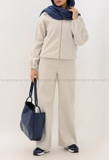 ست بامبر شلوار فوتر کد1004797