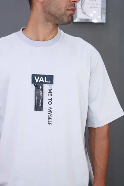 تیشرت آستین کوتاه قواره لش VAL