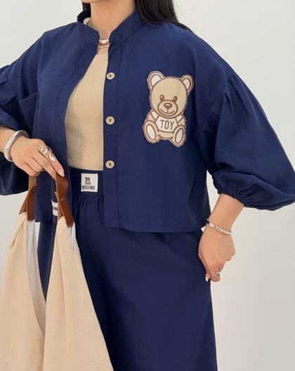 شومیزوشلوارگلرخ(113)کد:5599