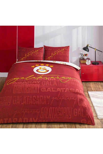 سرویس روتختی دو نفره Taç پنبه طرح Galatasaray - چندرنگ
