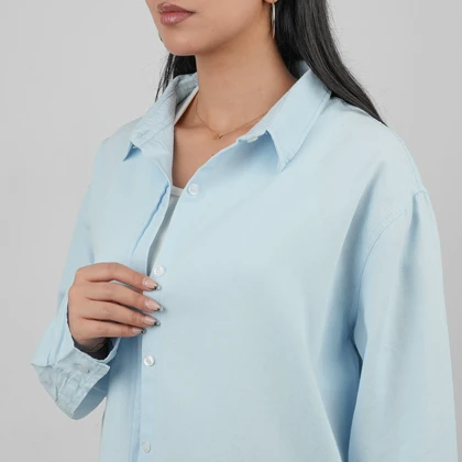 شومیز زنانه کتان کد 112