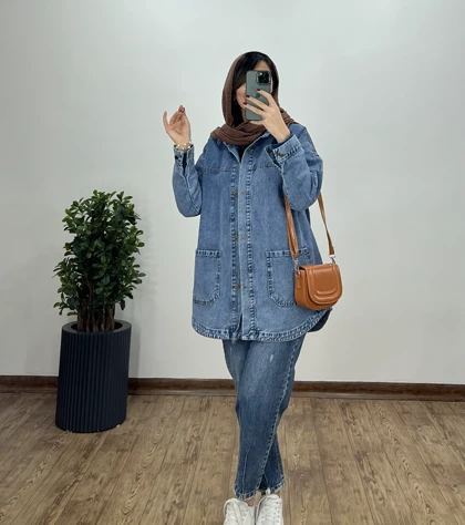 کت جین بلند کیمیا 4(ایراد دار)