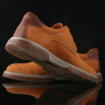 کفش روزمره مردانه چرم یلسان مدل هوراد کد 517-HRSG