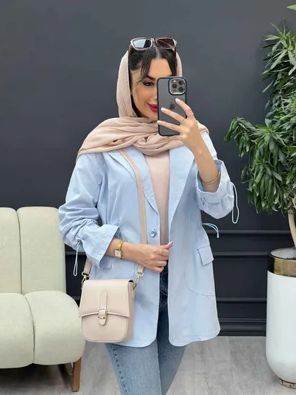 مانتو کمر گت ترلان
