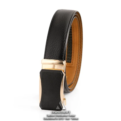 کمربند ریلی مردانه Leather Ratchet Belt BL69