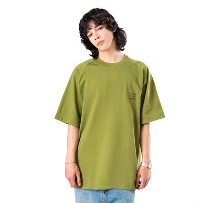 زیگ تیشرت آستین کوتاه olive peace tshirt-9922