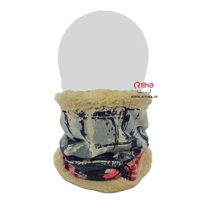 کلاه اسکارف پسرانه و دخترانه خز دار چند منظوره