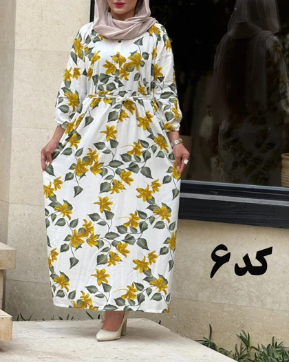 پیراهن ساحلی طوبی 7073