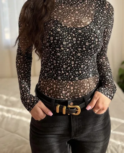 بادی شکوفه تور گل‌دار🌸✨