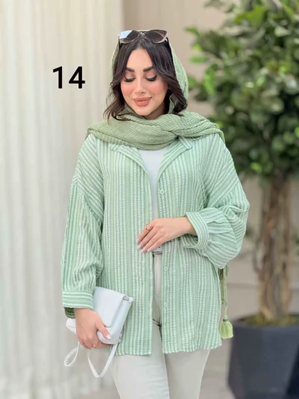شومیز طرح دار دایانا