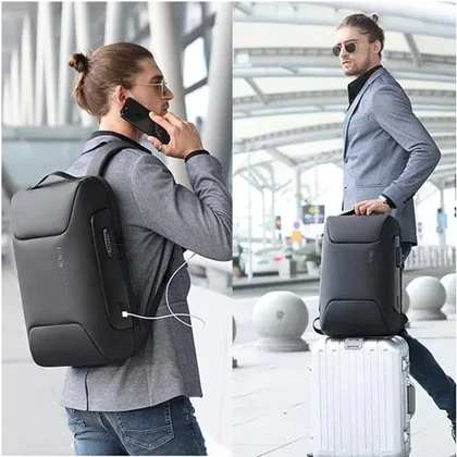 کوله پشتی بنج اورجینال BANGE - BG7216 + قفل ضد سرقت