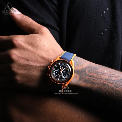ساعت مچی امگا سواچ Omega x Swatch Speedmaster Earth-02