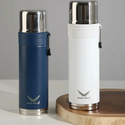 فلاسک دو جداره اسنوهاک Snow Hawk مدل BAIKAL کد SN-6142 ظرفیت 650ml