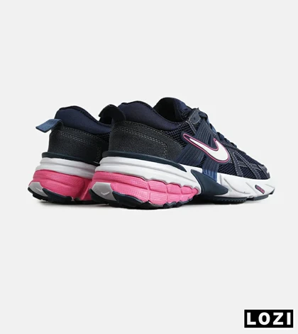 کفش کتانی زنانه سرمه ای صورتی Nike cushlon مدل 7942