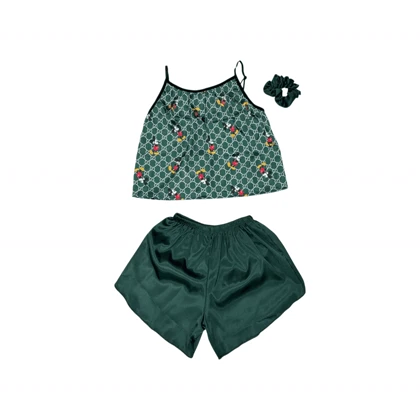 ست نیم‌تنه و شلوارک طرح میکی موس 085