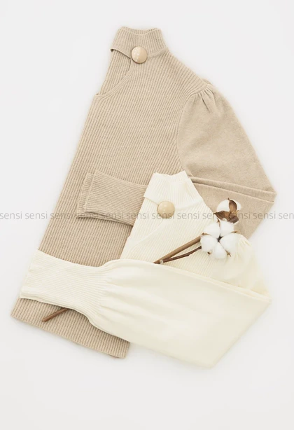 بلوز بافت یقه دکمه نما کد1004717