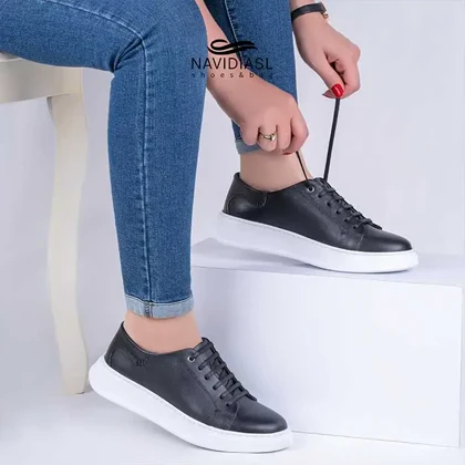 کفش زنانه چرم اسپرت ونس کد 2013012