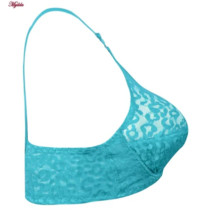 سوتین زنانه پانیذ آبی فیروزه ای کد 66303-7