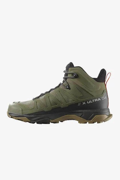 چکمه های مردانه فضای باز مردانه X Ultra 4 Mid Gtx Khaki L41739800-27088